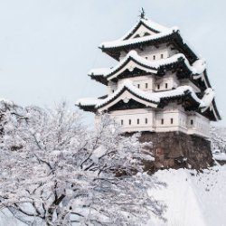 Aaomori during winter